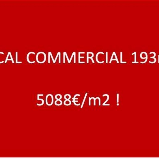 Local commercial ISSY-LES-MOULINEAUX (92130) 193.00m2  - 982 000 € 