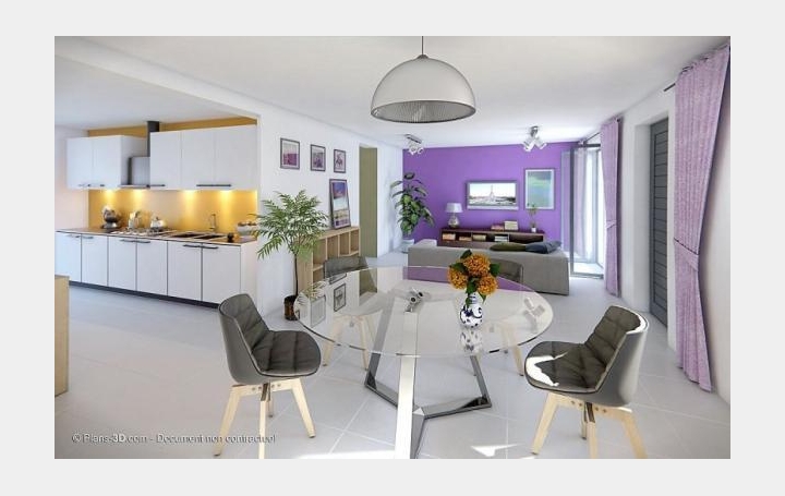 Réseau Immo-diffusion : Appartement P2  LYON 8ème 43 m2 205 000 € 