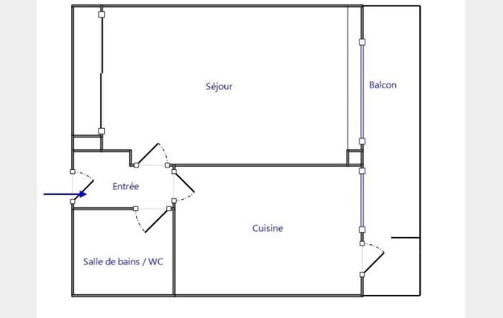 Réseau Immo-diffusion : Appartement P1  LYON 9ème 28 m2 71 000 € 