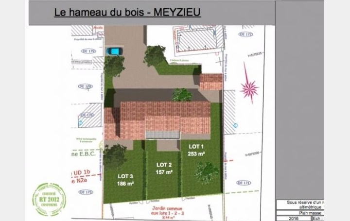 Réseau Immo-diffusion : Maison  DECINES-CHARPIEU  90 m2 258 900 € 