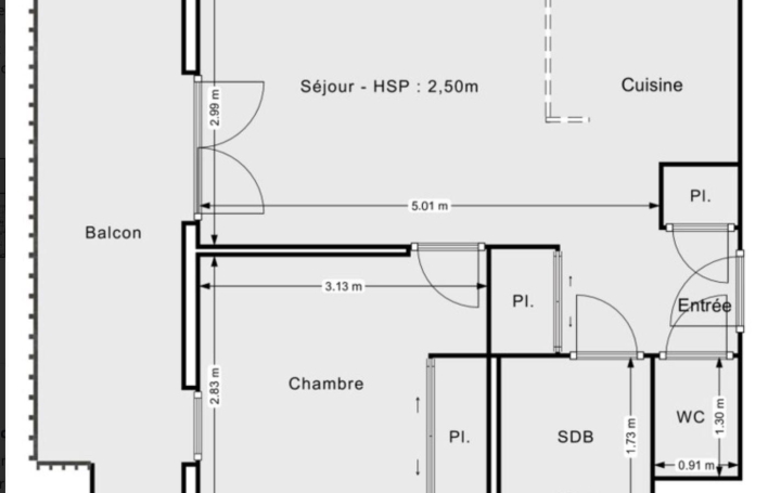 Réseau Immo-diffusion : Appartement P2  LANGON  32 m2 85 000 € 