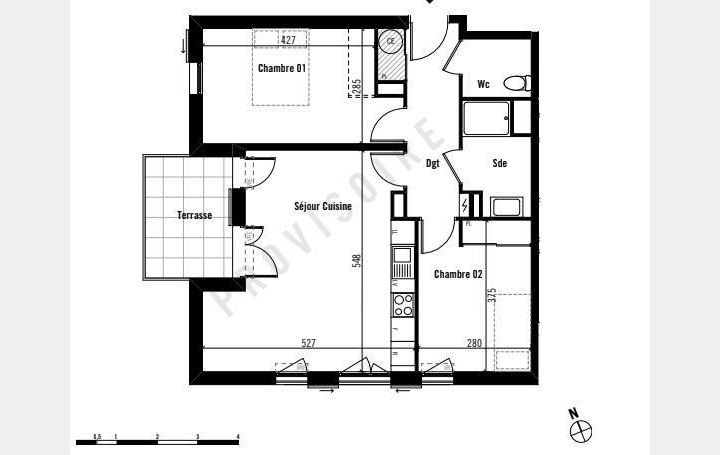 Réseau Immo-diffusion : Appartement P3  MONTPELLIER  62 m2 302 810 € 