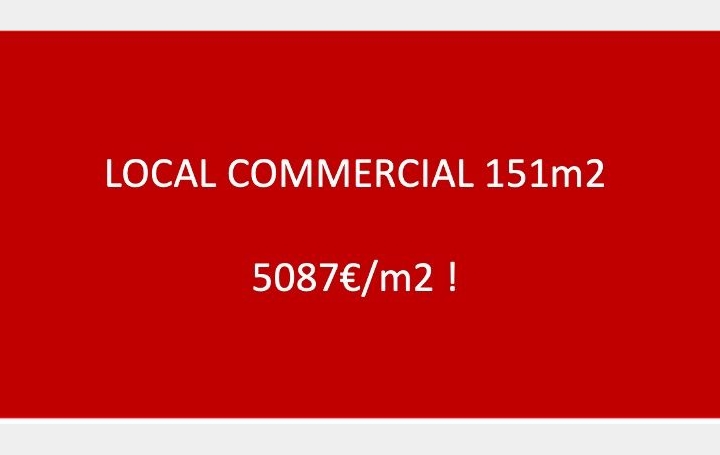 Réseau Immo-diffusion : Local commercial  ISSY-LES-MOULINEAUX  151 m2 770 000 € 