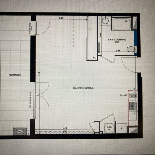Réseau Immo-diffusion : 1 Pièce BEZIERS (34500) 43.00m2  160 900 € 