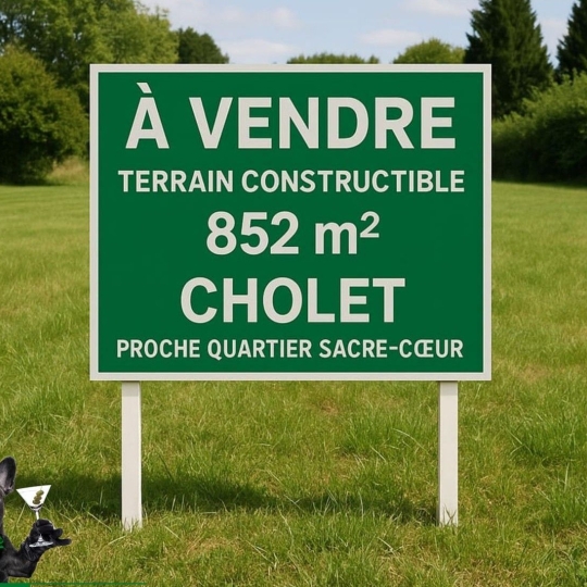 Terrain CHOLET (49300) m2  - 139 900 € 