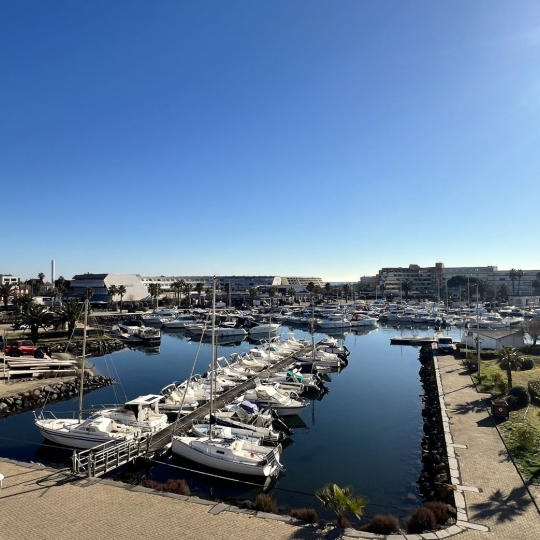 3 Pièces LE CAP-D'AGDE (34300) 52.00m2  - 468 000 € 