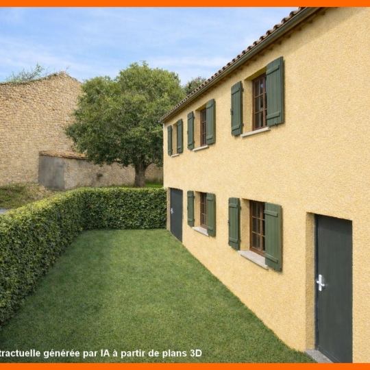 Réseau Immo-diffusion : Maison de ville MONTLUEL (01120) 109.00m2  298 000 € 