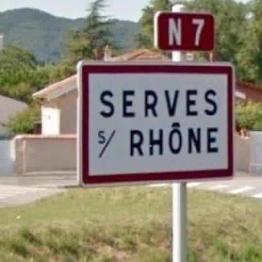 Terrain SERVES-SUR-RHONE (26600) m2  - 105 000 € 