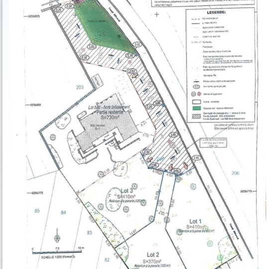Terrain SAUSSINES (34160) m2 - 158 000 € 