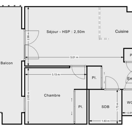Appartement LANGON (33210) 32.00m2 85 000 € 