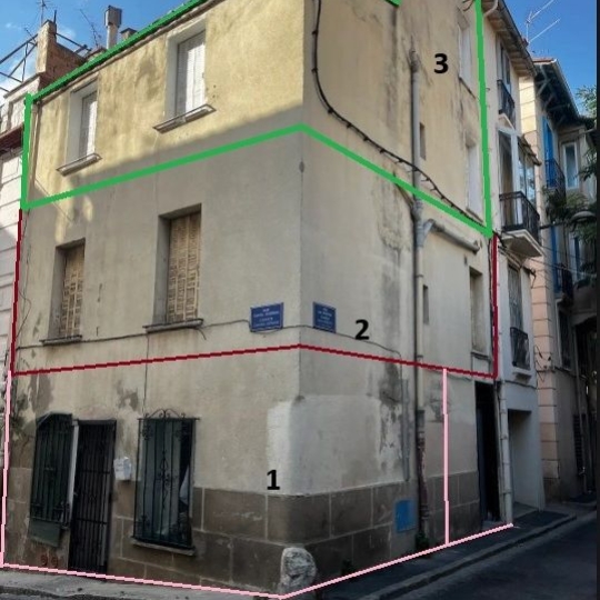 Réseau Immo-diffusion : 2 Pièces PERPIGNAN (66000) 70.00m2  80 000 € 