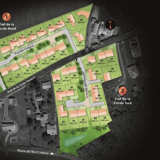 Terrain BREM-SUR-MER (85470) 451.00m2  - 95 000 € 