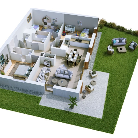 Appartement LA RIVIERE-ENVERSE (74440) 87.00m2 418 000 € 