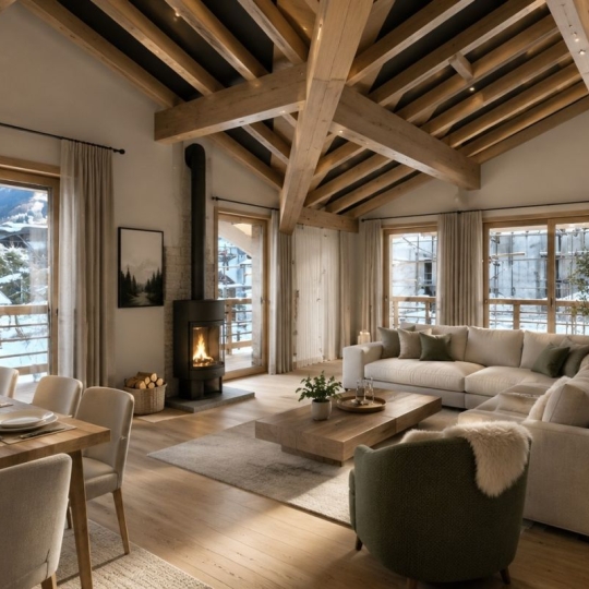 Réseau Immo-diffusion : 4 Pièces MORILLON (74440) 119.00m2  760 000 € 
