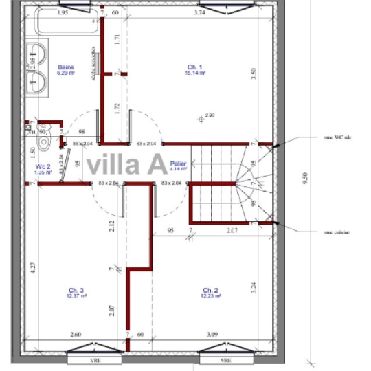 Réseau Immo-diffusion : Maison MARSEILLAN (34340) 91.00m2  365 000 € 