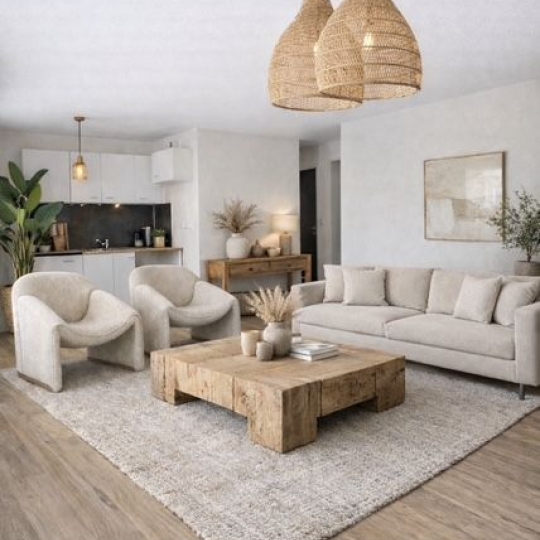 Réseau Immo-diffusion : 3 Pièces BASSE-GOULAINE (44115) 65.00m2  259 875 € 