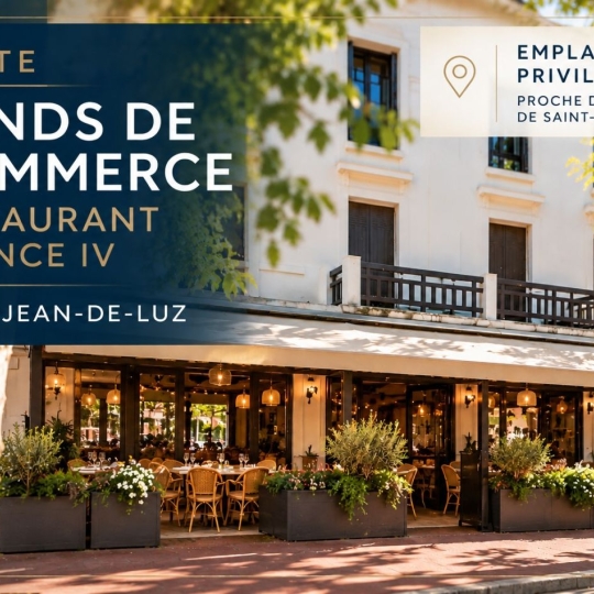 Activité commerciale SAINT-JEAN-DE-LUZ (64500) 190.00m2 - 350 000 € 