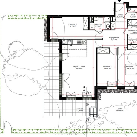 Appartement LE-CHESNAY-ROCQUENCOURT (78150) 95.00m2 879 000 € 