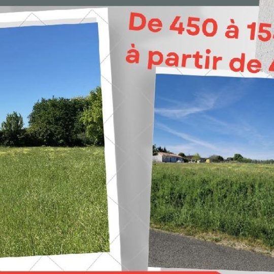 Terrain SAINT-PIERRE-DE-MONS (33210) 1445.00m2  - 71 500 € 