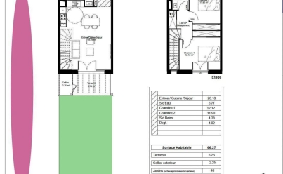 Maison / Villa VAUX-SUR-MER (17640) 66 m2 247 500 € 