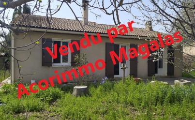 Maison / Villa MAGALAS (34480) 96 m2 259 000 € 
