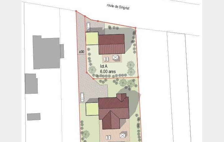 Réseau Immo-diffusion : Terrain  SALENTHAL   115 000 € 