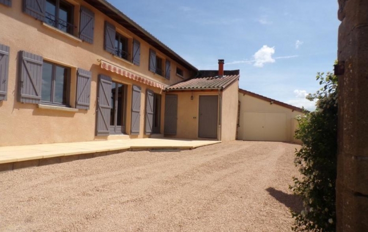 Réseau Immo-diffusion : Maison  LEYNES  160 m2 750 € 