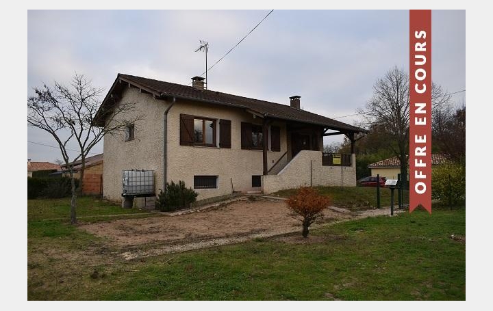Réseau Immo-diffusion : Villa  MANZIAT  81 m2 180 000 € 