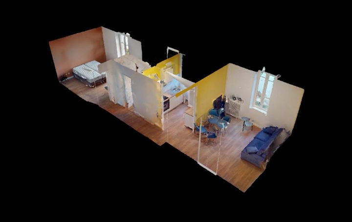 2 Pièces BAGNOLES-DE-L'ORNE (61140)  39 m2 72 000 € 