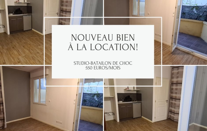 Appartement AJACCIO (20090) 17 m<sup>2</sup> 550 € 