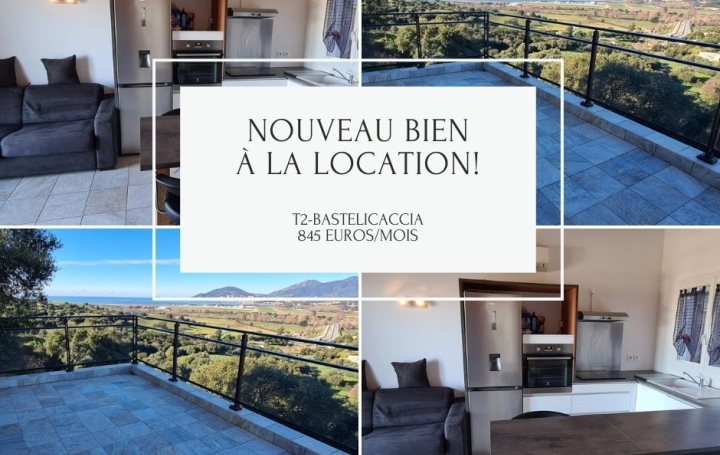 2 Pièces BASTELICACCIA (20129)  32 m2 845 € 