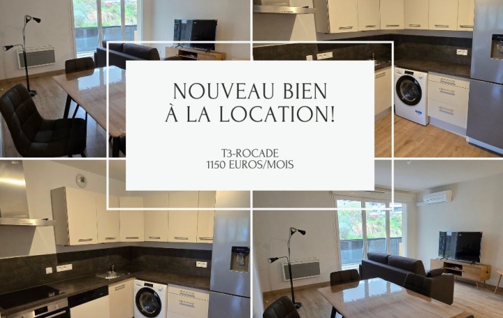 3 Pièces AJACCIO (20090)  63 m2 1 150 € 