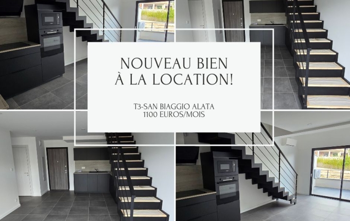 Appartement AJACCIO (20090) 79 m<sup>2</sup> 1 100 € 