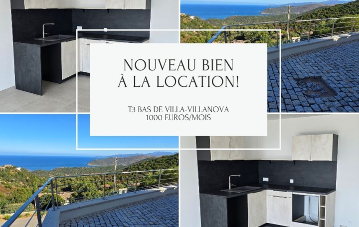 Appartement AJACCIO (20000) 61 m<sup>2</sup> 1 000 € 