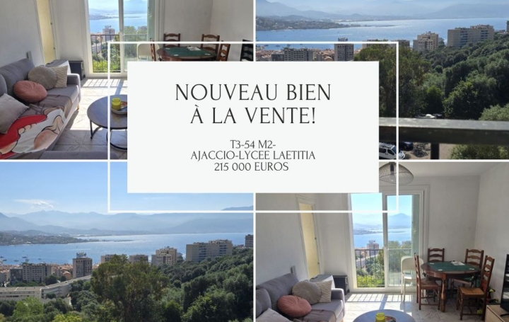 Appartement AJACCIO (20000) 54 m<sup>2</sup> 215 000 € 