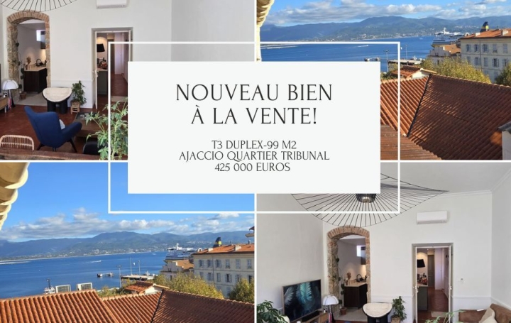 Appartement AJACCIO (20000) 99 m<sup>2</sup> 425 000 € 