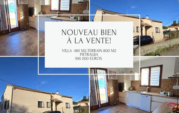 Maison / Villa AJACCIO (20000) 180 m<sup>2</sup> 595 000 € 