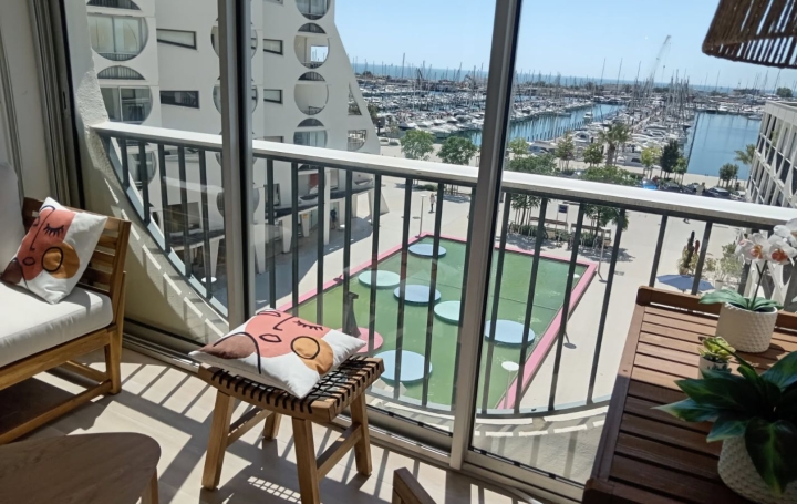 Appartement LA GRANDE-MOTTE (34280) 34 m<sup>2</sup> 290 € 