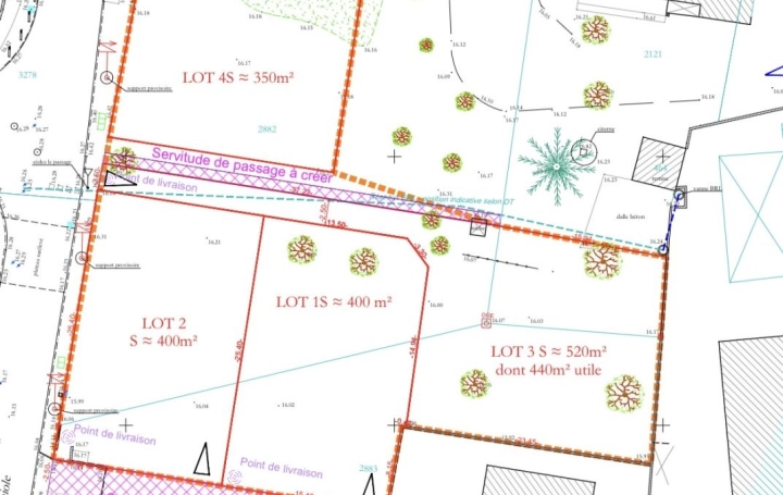 Terrain SAINT-GILLES (30800)  400 m2 132 000 € 