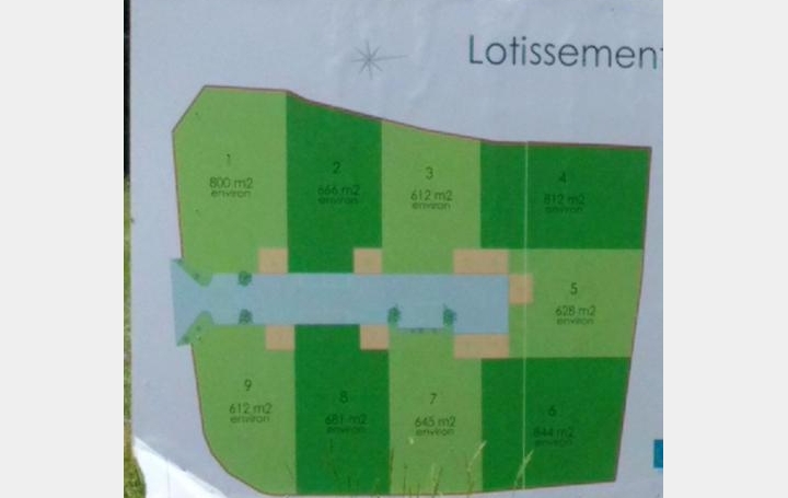 Réseau Immo-diffusion : Terrain  LARNAGE   94 000 € 