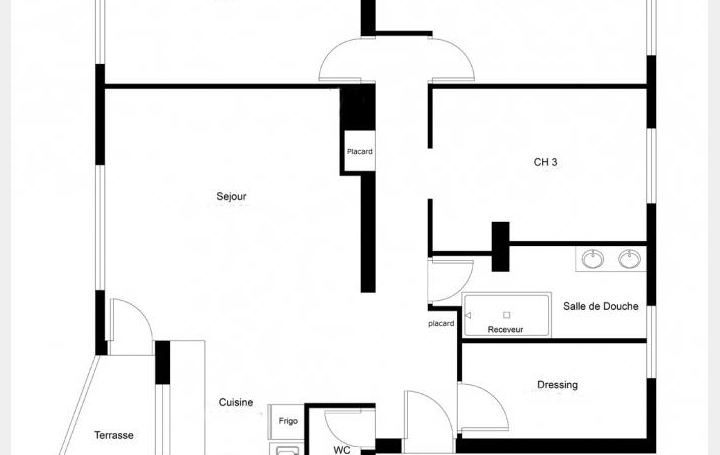 Réseau Immo-diffusion : Appartement P4  NIMES  83 m2 154 350 € 