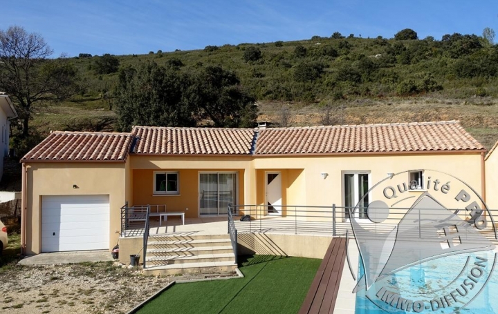 Réseau Immo-diffusion : Villa  AUMELAS  112 m2 417 000 € 