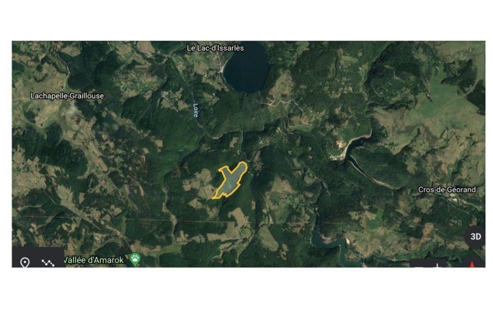 Réseau Immo-diffusion : Terrain  SAINT-CIRGUES-EN-MONTAGNE   128 400 € 