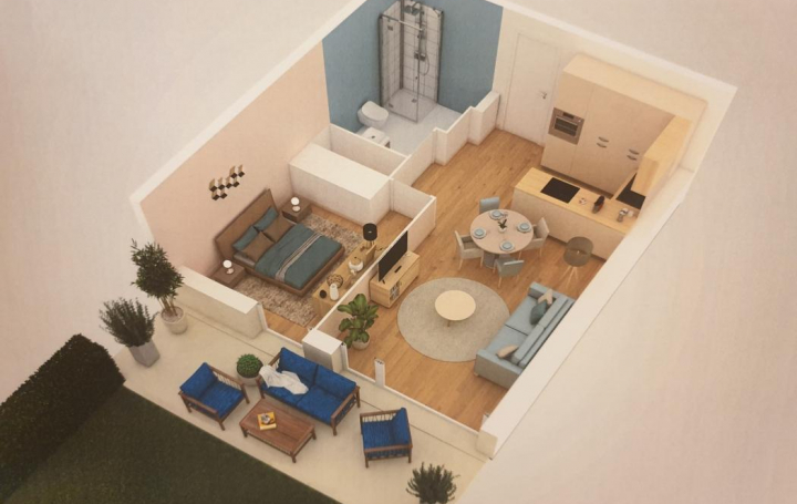 Réseau Immo-diffusion : Appartement P2  CLERMONT-L'HERAULT  39 m2 147 000 € 