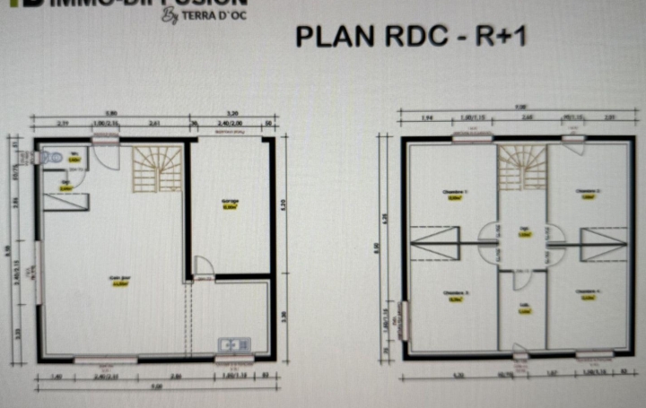 Villa MONTAGNAC (34530)  109 m2 279 000 € 