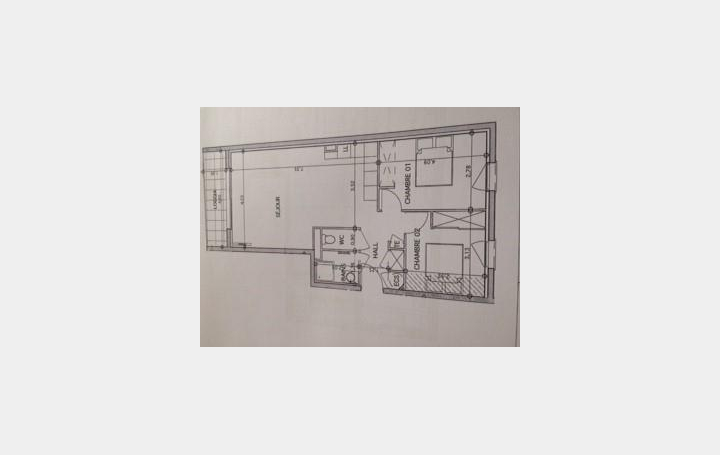 Réseau Immo-diffusion : Appartement P3  NARBONNE  60 m2 190 000 € 
