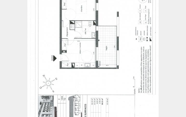 Réseau Immo-diffusion : Appartement P1  BEZIERS  38 m2 129 900 € 