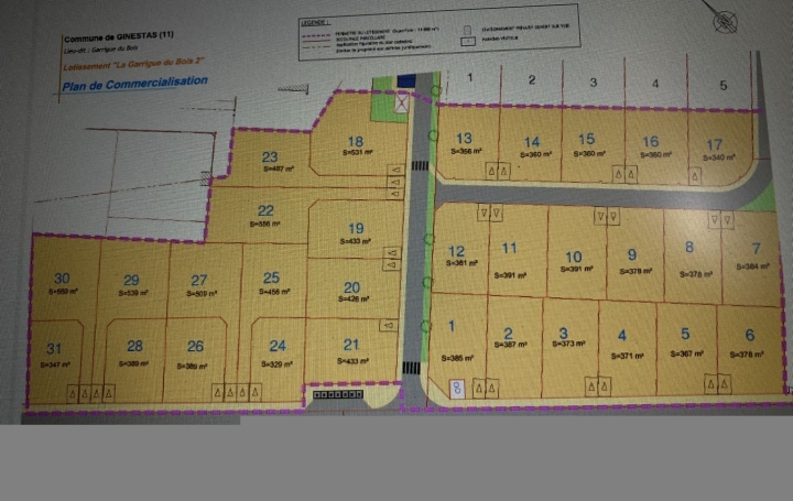 Terrain GINESTAS (11120)  135 m2 86 500 € 