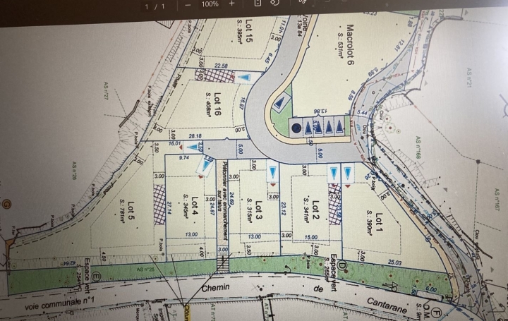 Terrain LEZIGNAN-CORBIERES (11200)  150 m2 64 000 € 