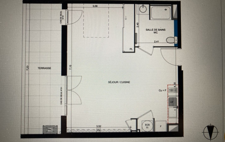Appartement BEZIERS (34500) 43 m<sup>2</sup> 160 900 € 